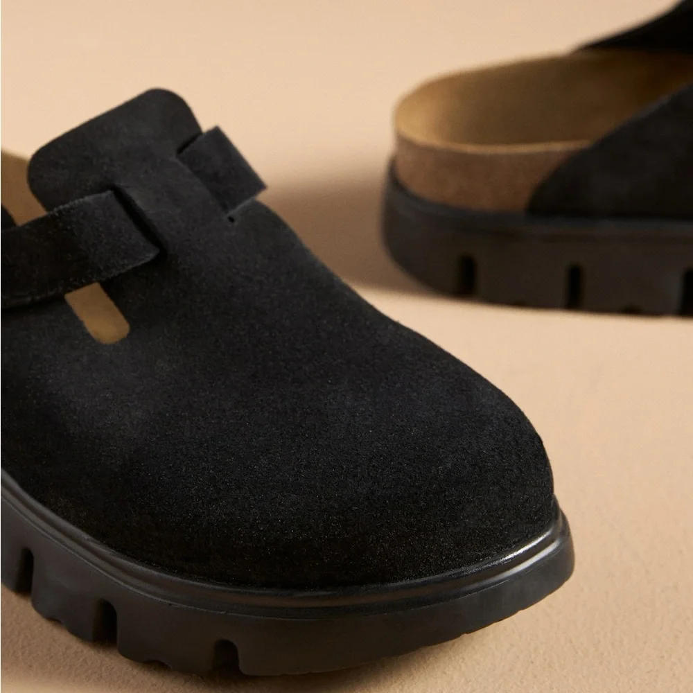 NWT! BIRKENSTOCK Boston Chunky Clogs! - Picture 5 of 10